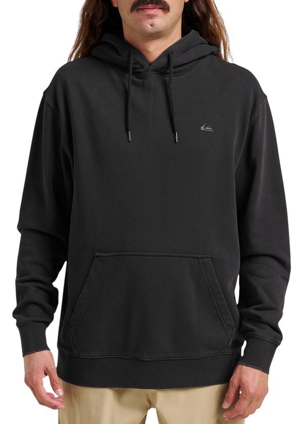 【送料無料】 クイックシルバー メンズ パーカー・スウェット アウター Quiksilver Mens Saltwater Fleece Hoodie Black