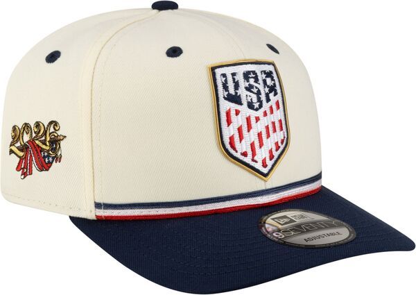 【送料無料】 ニューエラ メンズ 帽子 アクセサリー New Era Adult USMNT White 9Seventy Adjustable Hat NoColor