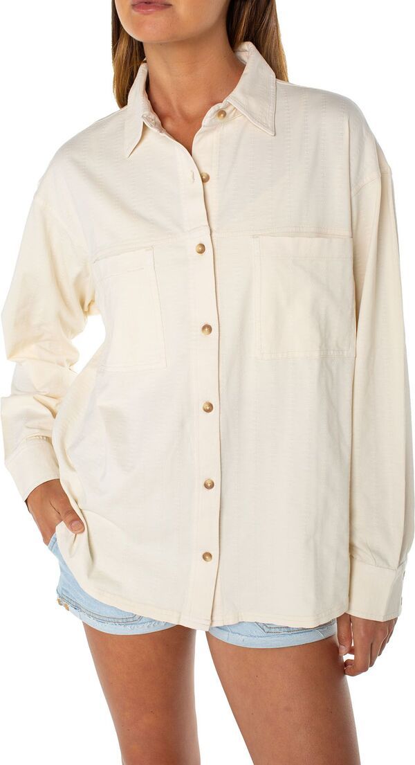 【送料無料】 ロキシー レディース シャツ トップス Roxy Womens Sandpiper Button Up Parchment