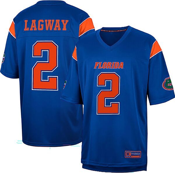 【送料無料】 コロシアム メンズ シャツ トップス Colosseum Mens Florida Gators DJ Lagway 2 Royal Jersey NoColor 23,214円