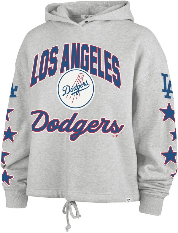 【送料無料】 フォーティーセブン レディース パーカー・スウェット アウター 47 Womens Los Angeles Dodgers Gray Venice Starry Eyed Hoodie NoColor