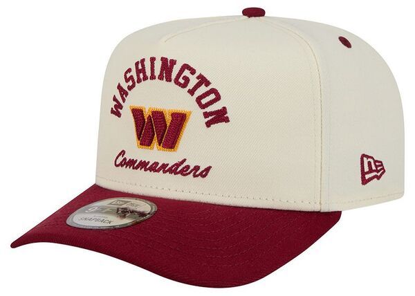 【送料無料】 ニューエラ メンズ 帽子 アクセサリー New Era Adult Washington Commanders White Arched 9Fifty Adjustable Hat NoColor