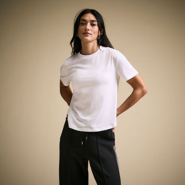 【送料無料】 キャリー レディース シャツ トップス CALIA Womens Thrive Core Tee Pure White