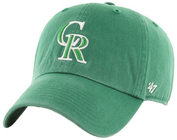 【送料無料】 フォーティーセブン レディース 帽子 アクセサリー 47 Adult Colorado Rockies Green Clean Up Adjustable Hat NoColor