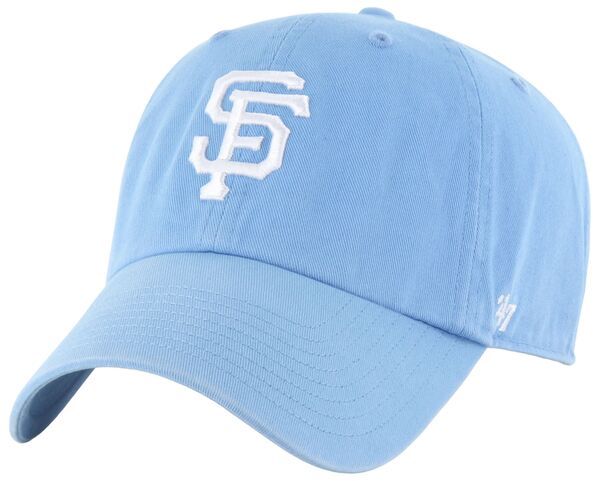 【送料無料】 フォーティーセブン レディース 帽子 アクセサリー 47 Adult San Francisco Giants Light Blue Clean Up Adjustable Hat NoColor