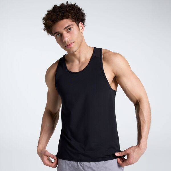 【送料無料】 DSG メンズ シャツ トップス DSG Mens Stride Run Singlet Pure Black