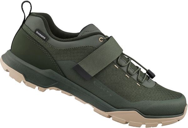 【送料無料】 パールイズミ メンズ スニーカー シューズ Shimano Mens EX500 Cycling Shoes Olive