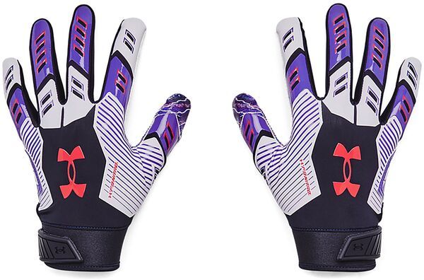 【送料無料】 アンダーアーマー レディース 手袋 アクセサリー Under Armour Adult F9 Nitro JJ Verse Football Gloves Blue