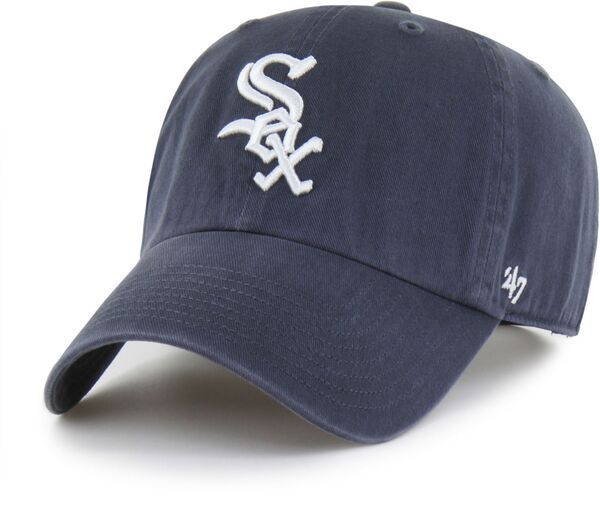 【送料無料】 フォーティーセブン レディース 帽子 アクセサリー 47 Adult Chicago White Sox Navy Clean Up Adjustable Hat NoColor