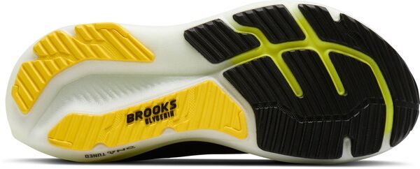 【送料無料】 ブルックス メンズ スニーカー シューズ Brooks Mens Glycerin 23 Running Shoes BlackCyber YellowNightlife