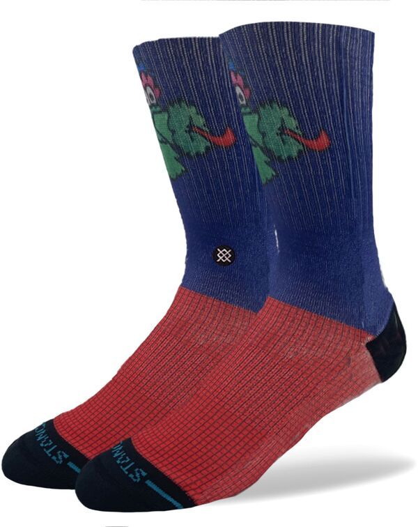 【送料無料】 スタンス レディース 靴下 アンダーウェア Stance Philadelphia Phillies Batting Practice Crew Socks NoColor