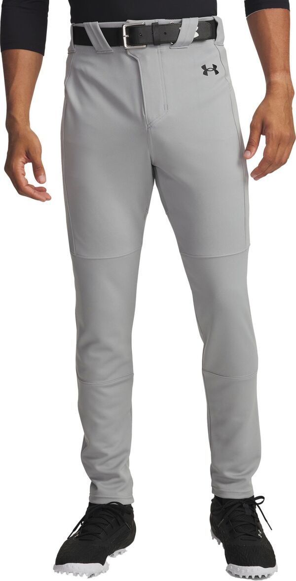 【送料無料】 アンダーアーマー メンズ カジュアルパンツ ボトムス Under Armour Mens Utility Elite Tapered Baseball Pants Baseball Gray