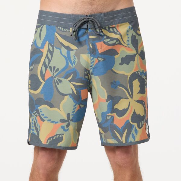 【送料無料】 オニール メンズ ハーフパンツ・ショーツ ボトムス ONeill Mens ORiginals Print Scallop 18 Board Shorts Dark Shadow