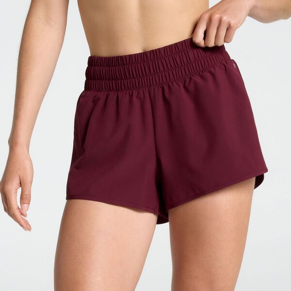 【送料無料】 DSG レディース ハーフパンツ・ショーツ ボトムス DSG Womens Updated High Rise Stride Short Team Burgundy