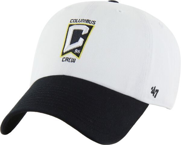 【送料無料】 フォーティーセブン メンズ 帽子 アクセサリー 47 Adult Columbus Crew White Two Tone Logo Clean Up Adjustable Hat NoColor