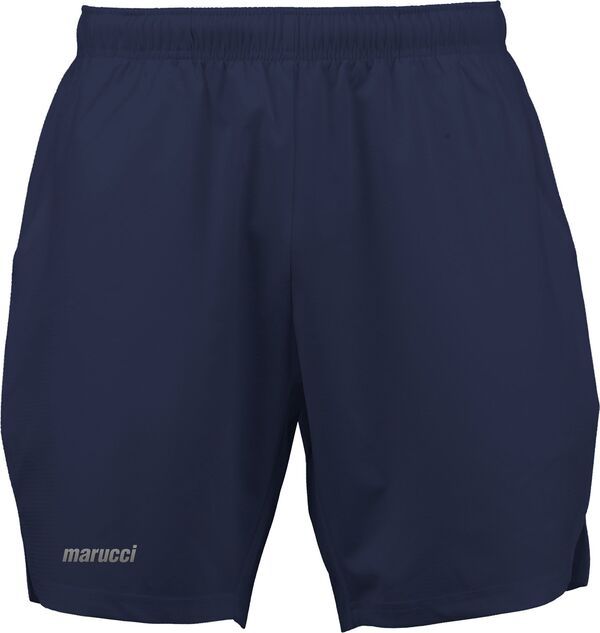 【送料無料】 マルーシ メンズ ハーフパンツ・ショーツ ボトムス Marucci Mens Rival Training Shorts Navy