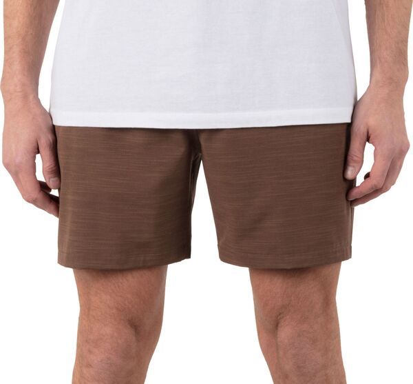 【送料無料】 ハーレー メンズ ハーフパンツ・ショーツ ボトムス Hurley Mens Phantom Slub 18 Shorts Espresso