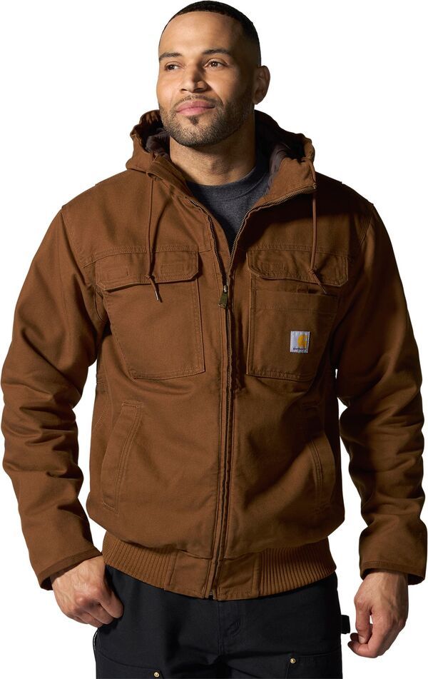 【送料無料】 カーハート メンズ ジャケット・ブルゾン アウター Carhartt Mens Full Swing Duck Active Jacket Red Duck
