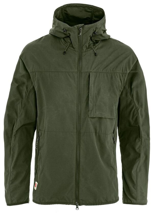 【送料無料】 フェールラーベン メンズ ジャケット・ブルゾン アウター Fjallraven Mens High Coast Wind Jacket Deep Forest
