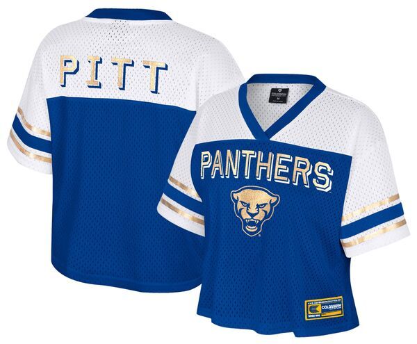 【送料無料】 コロシアム レディース シャツ トップス Colosseum Womens Pitt Panthers Royal Posh Jersey NoColor