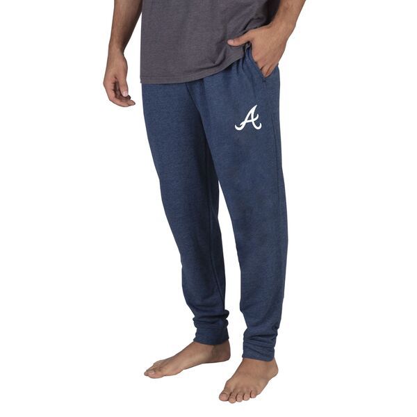【送料無料】 コンセプツ スポーツ メンズ カジュアルパンツ ボトムス Concepts Sport Mens Atlanta Braves Navy Mainstream Cuffed Pants NoColor