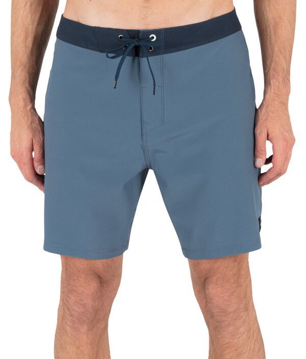 【送料無料】 ハーレー メンズ ハーフパンツ・ショーツ ボトムス Hurley Mens PhantomEco One And Only Solid 18 Boardshorts Grey Teal