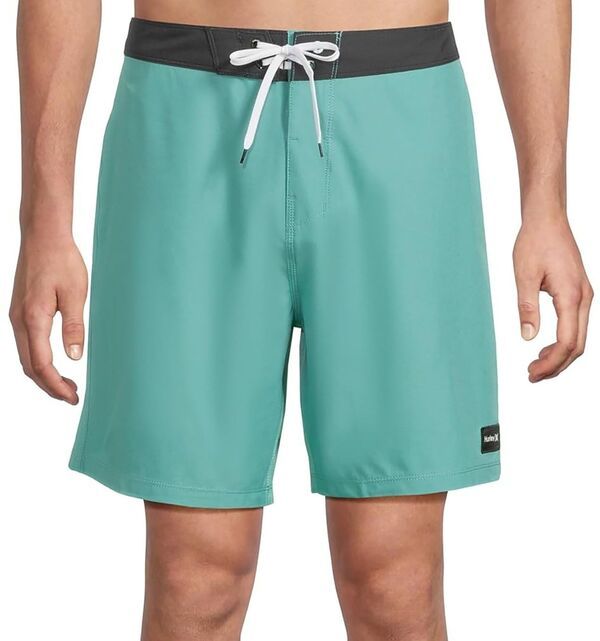 【送料無料】 ハーレー メンズ ハーフパンツ・ショーツ ボトムス Hurley Mens PhantomEco One And Only Solid 18 Boardshorts Broken Jade