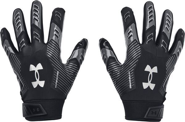 【送料無料】 アンダーアーマー メンズ 手袋 アクセサリー Under Armour Adult F9 Nitro Football Gloves BlackSilver