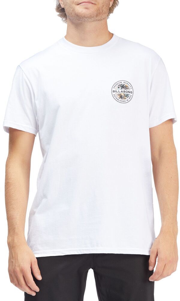 【送料無料】 ビラボン メンズ シャツ トップス Billabong Mens Rotor Short Sleeve Shirt White