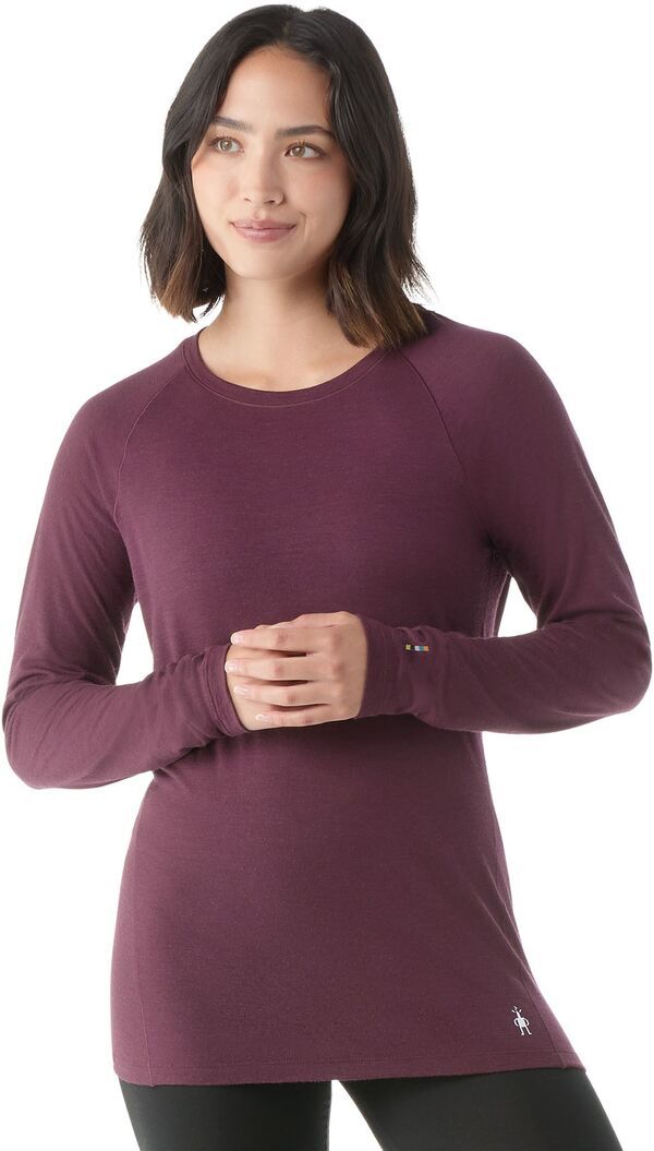 【送料無料】 スマートウール レディース シャツ トップス SmartWool Womens Merino 150 Base Layer Long Sleeve Baselayer Shirt Eggplant 21,155円