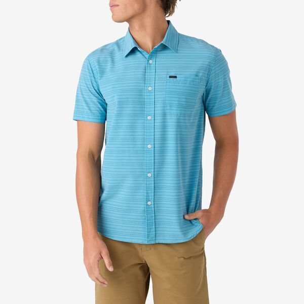 【送料無料】 オニール メンズ Tシャツ トップス ONeill Mens Traveler UPF Traverse Standard TShirt Blue Fade