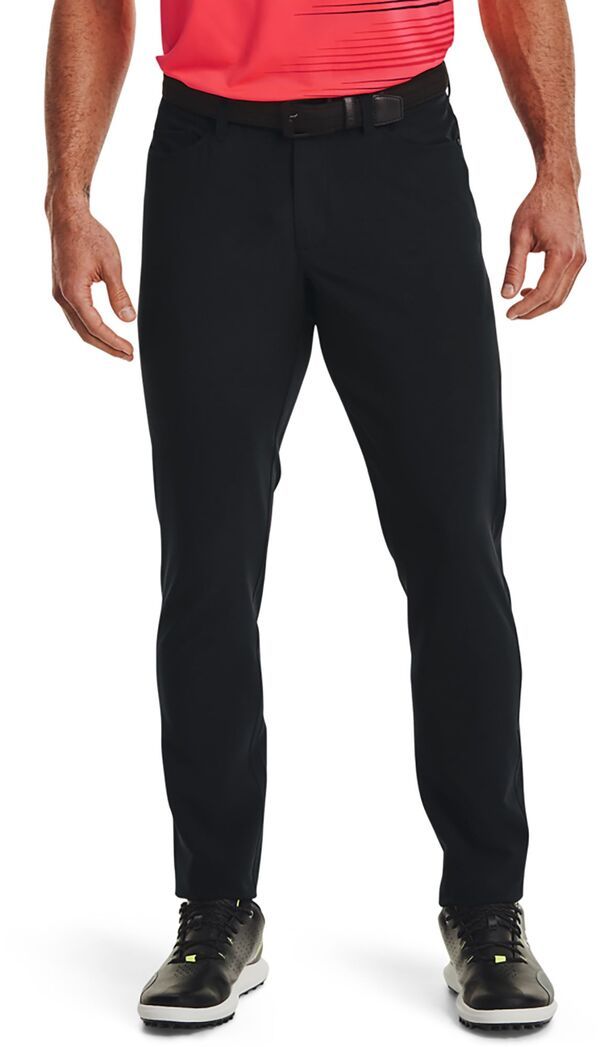 【送料無料】 アンダーアーマー メンズ カジュアルパンツ ボトムス Under Armour Mens Drive 5Pocket Golf Pants Black