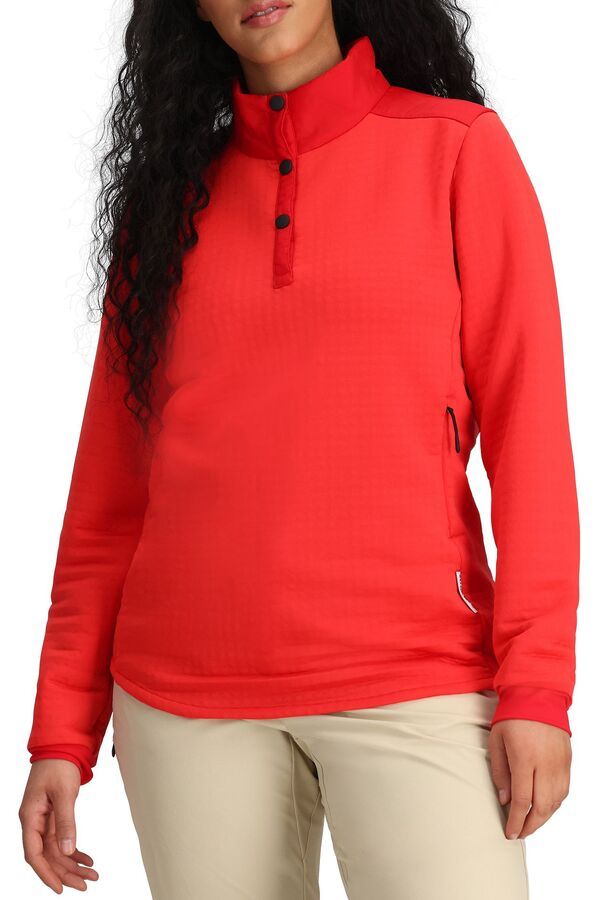 【送料無料】 オバマイヤー レディース シャツ トップス Obermeyer Womens Explorer Tech Henley Cosmo