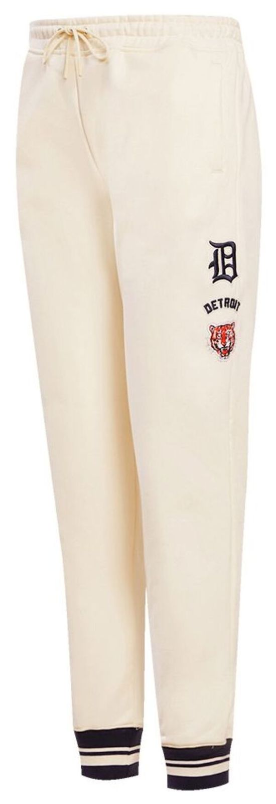 【送料無料】 プロスタンダード レディース カジュアルパンツ ボトムス Pro Standard Womens Detroit Tigers Retro Fleece Sweatpants Cream 18,446円