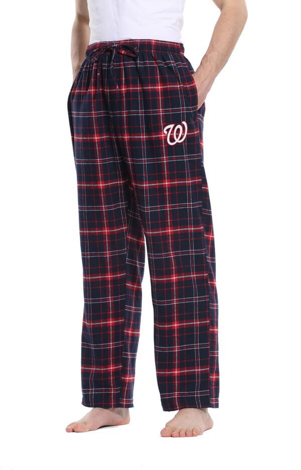 【送料無料】 コンセプツ スポーツ メンズ カジュアルパンツ ボトムス Concepts Sport Mens Washington Nationals Ultimate Plaid Flannel Pajama Pants NoColor