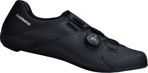 【送料無料】 シマノ メンズ スニーカー シューズ Shimano Mens SHRC300 Wide Road Cycling Shoes Black