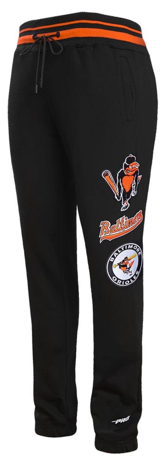 【送料無料】 プロスタンダード メンズ カジュアルパンツ ボトムス Pro Standard Mens Baltimore Orioles Retro Fleece Sweatpants Black