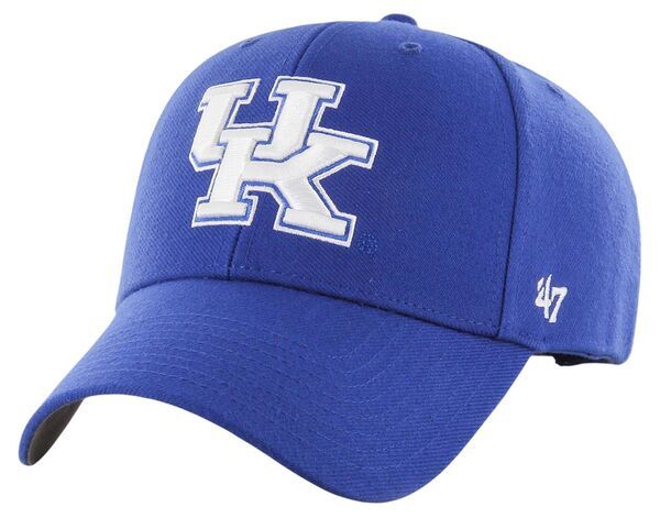 【送料無料】 フォーティーセブン メンズ 帽子 アクセサリー 47 Mens Kentucky Wildcats Blue MVP Adjustable Hat NoColor