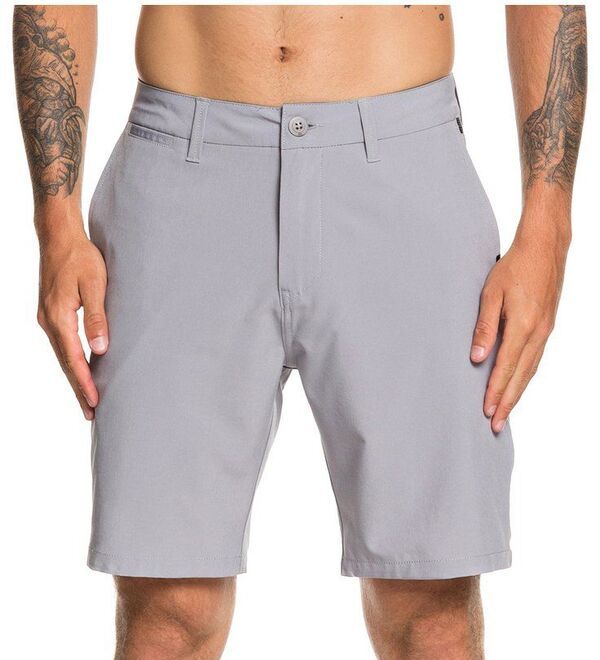 【送料無料】 クイックシルバー メンズ ハーフパンツ・ショーツ ボトムス Quiksilver Mens Union Amphibian 20 Shorts Sleet