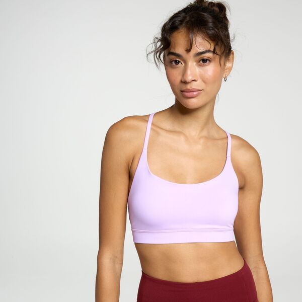 【送料無料】 キャリー レディース ブラジャー アンダーウェア CALIA Womens Strive Low Support Bra Lavender