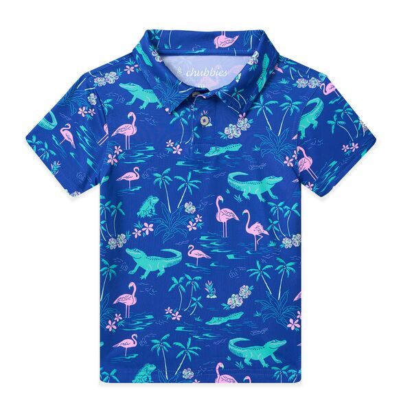 【送料無料】 チャビーズ メンズ ポロシャツ トップス Chubbies Mens Lightweight Performance Polo Bright Blue