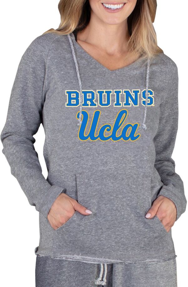 【送料無料】 コンセプツ スポーツ レディース パーカー・スウェット アウター Concepts Sport Womens UCLA Bruins Grey Mainstream Hoodie NoColor
