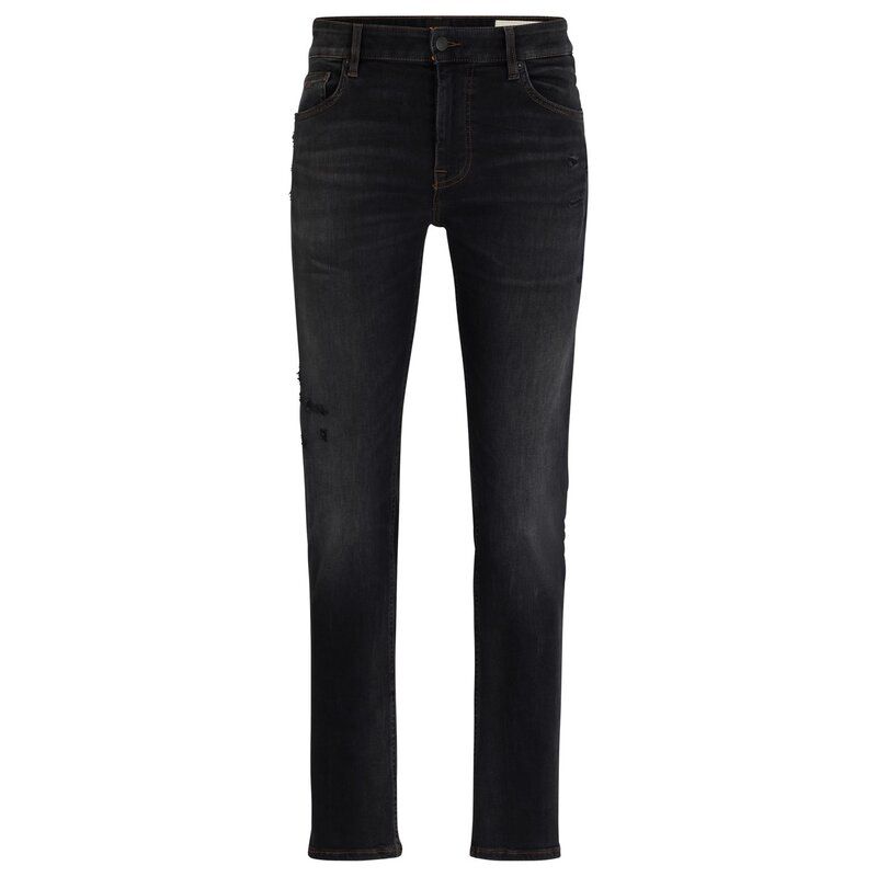 ボス メンズ ボトムス デニムパンツ Boss Delaware BcC 10258242 01 Dark Grey グレー