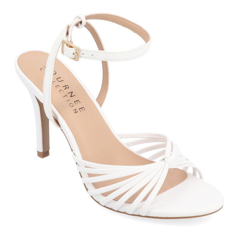 ジュルネ コレクション レディース シューズ パンプス Journee Collection Vanita Womens Dressy Pumps White ホワイト
