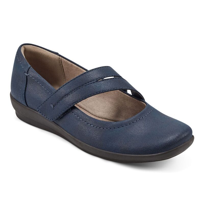 イージースピリット レディース シューズ スニーカー Easy Spirit Aranza Mary Jane Womens Flats Navy ネイビー