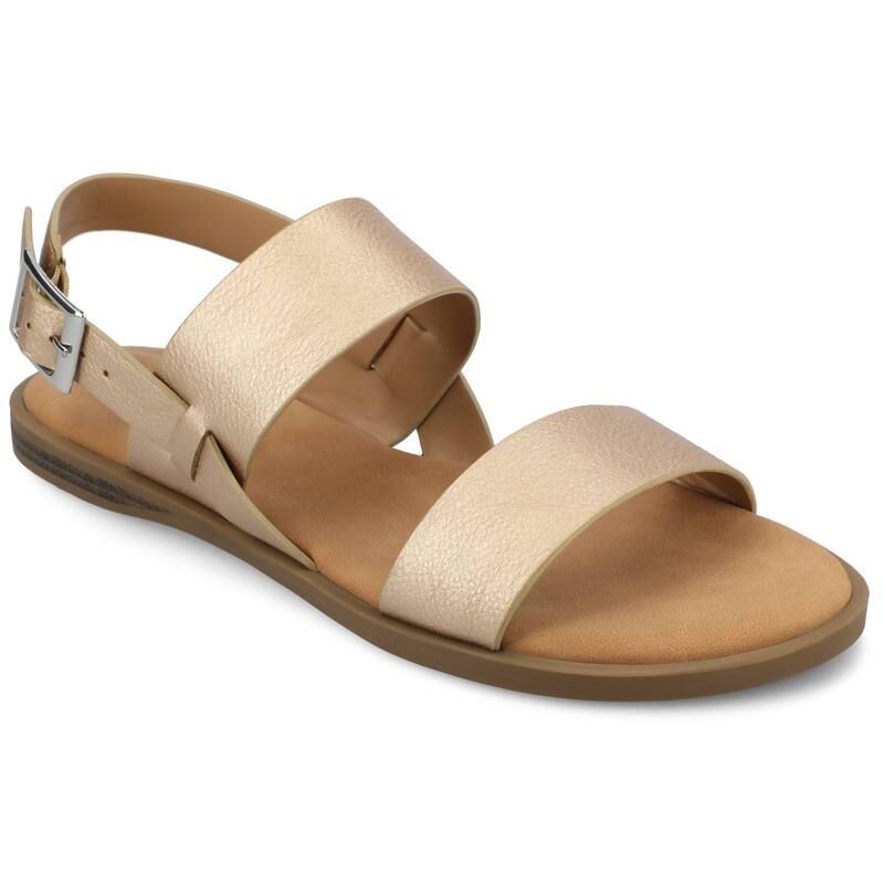 ジャーニー レディース シューズ サンダル Journee Womens Lavine Sandals Champagne シャンパン