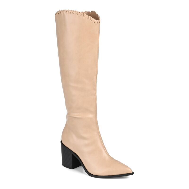 ジュルネ コレクション レディース シューズ ブーツ・レインブーツ Journee Collection Daria Tru Comfort Foam Womens KneeHigh Western Boots Tan タン