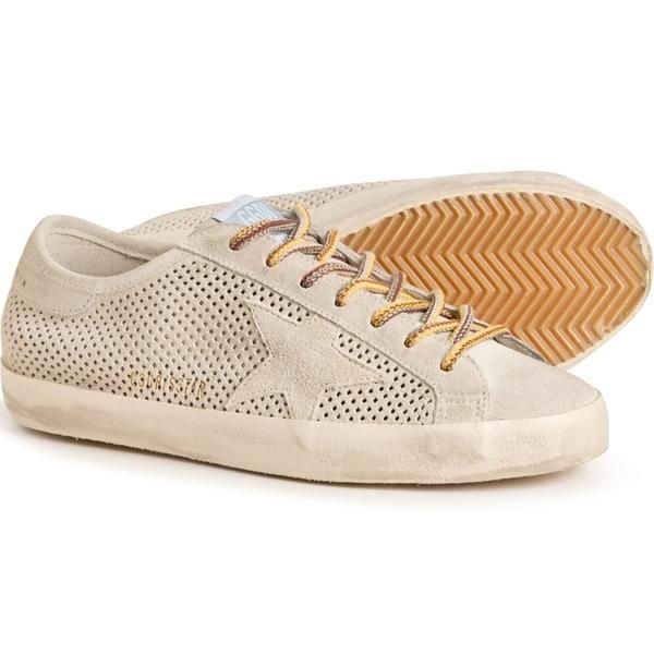 ゴールデングース メンズ シューズ スニーカー レザー GOLDEN GOOSE Made in Italy SuperStar Sneakers Leather For Men White ホワイト