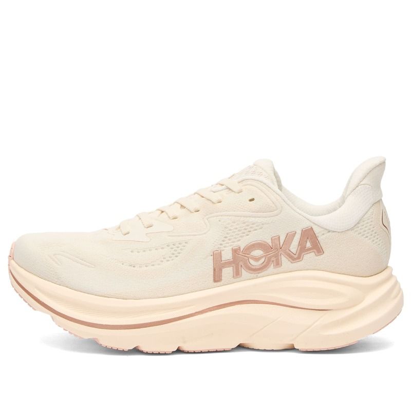 ホッカオネオネ レディース シューズ スニーカー HOKA ONE Clifton 10 Sneaker Alabaster Rose Gold ゴールド