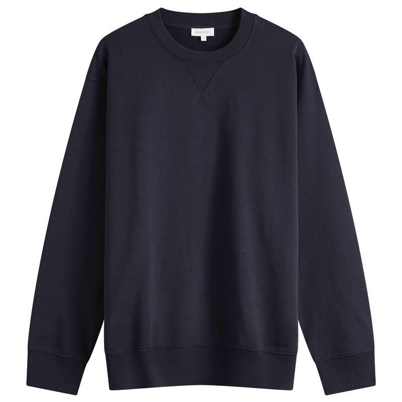 ノースプロジェクト メンズ アウター パーカー・スウェット シャツ Norse Projectstandard Crew Sweatshirt Dark Navy ネイビー